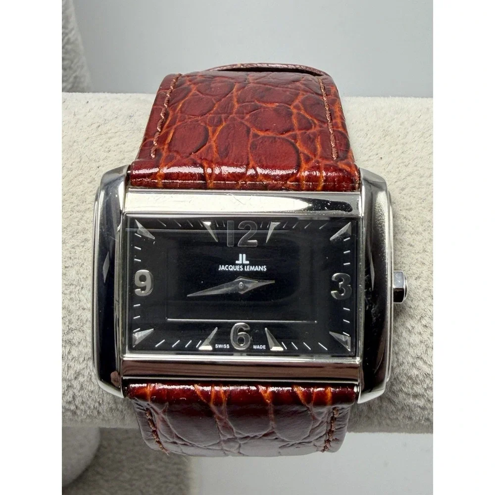 Jacques Lemans 1-1083 New Battery Ladies Watch 36MM 7.25